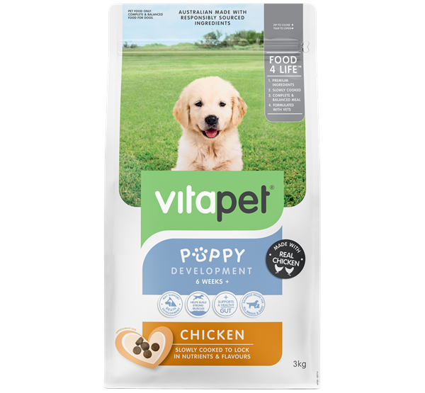 VitaPet Puppy Food Chicken - Front