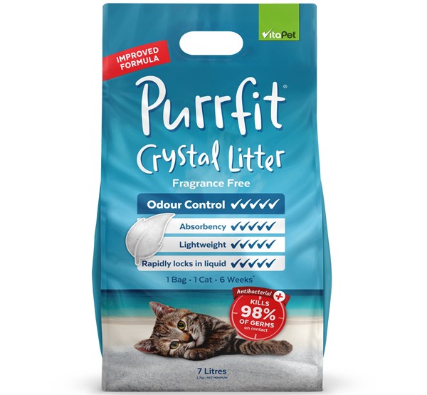 Cat Litter - Purrfit Crystal
