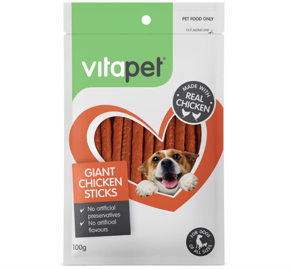 VitaPet Giant Chicken Sticks